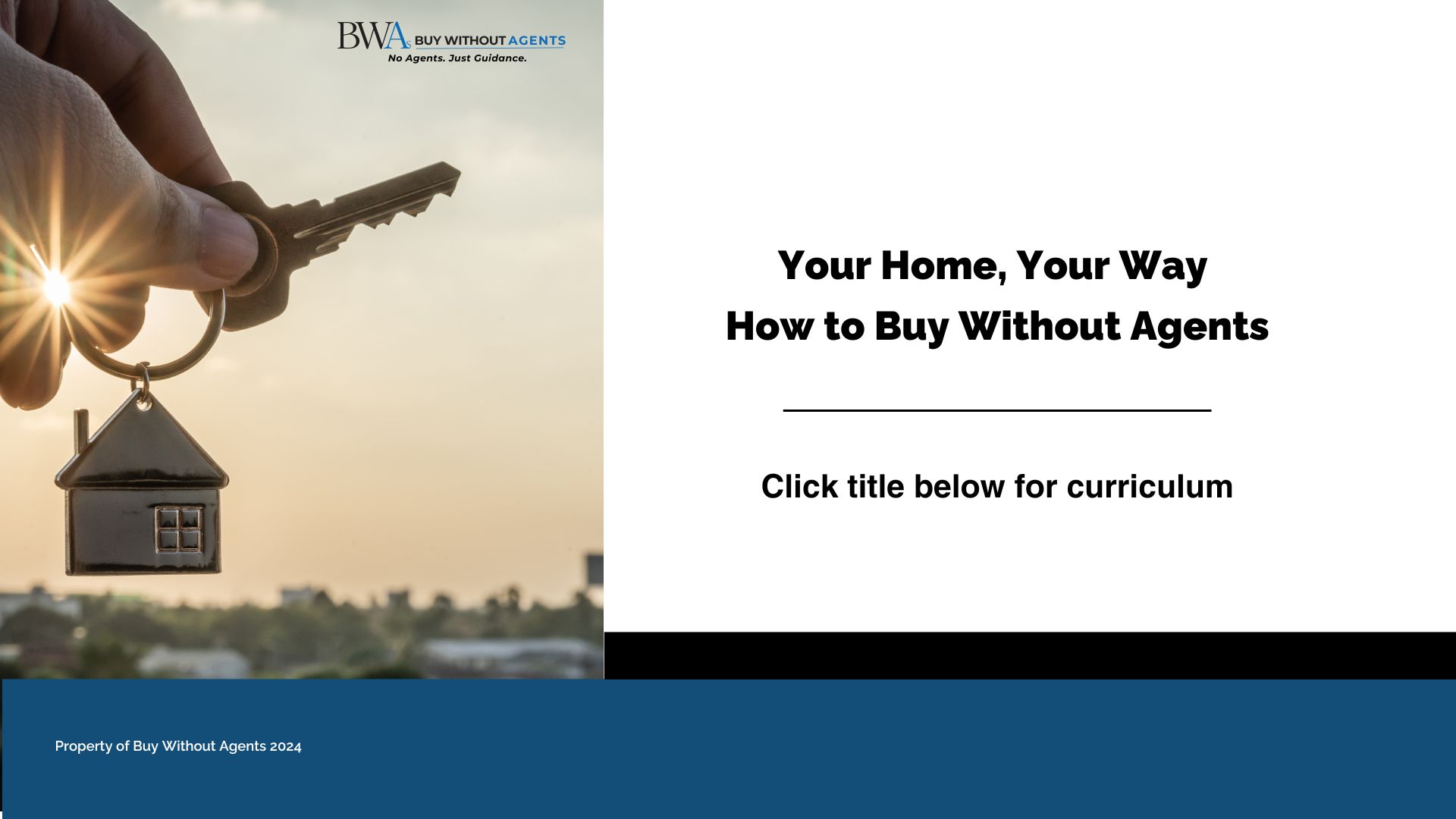 Your Home, Your Way: How to Buy Without Agents